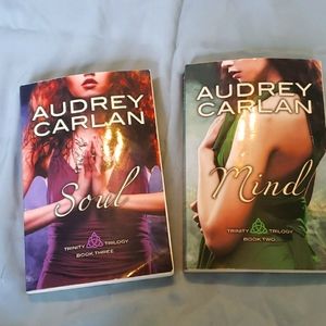 Book 2 and 3 from the trinity trilogy by Audrey Carlan